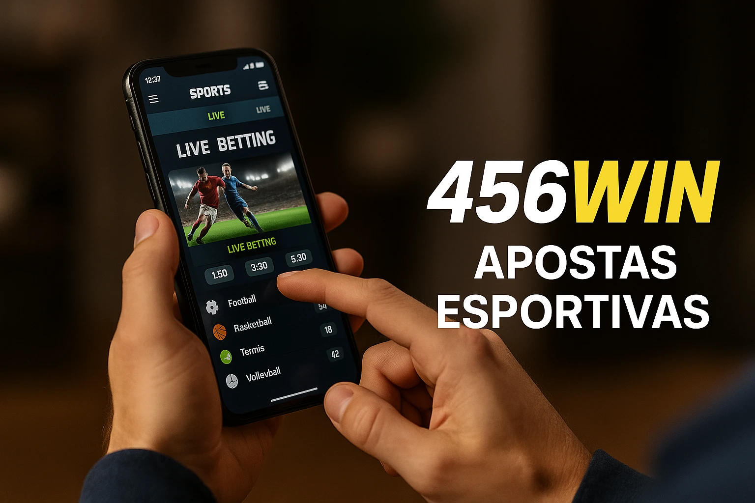 Aposte em apostas esportivas no cassino online 456WIN