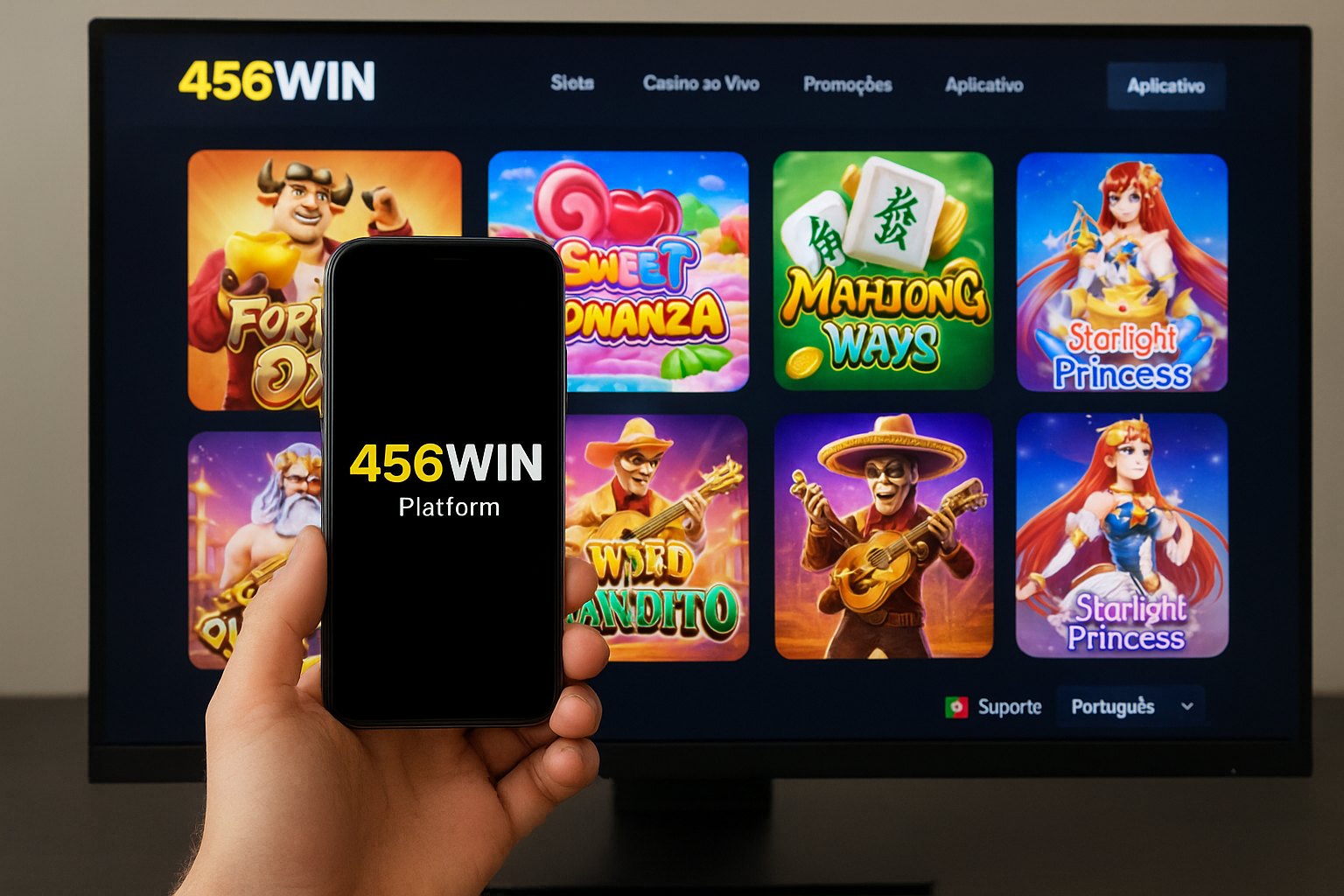 Jogos de Slot no Casino Online 456WIN